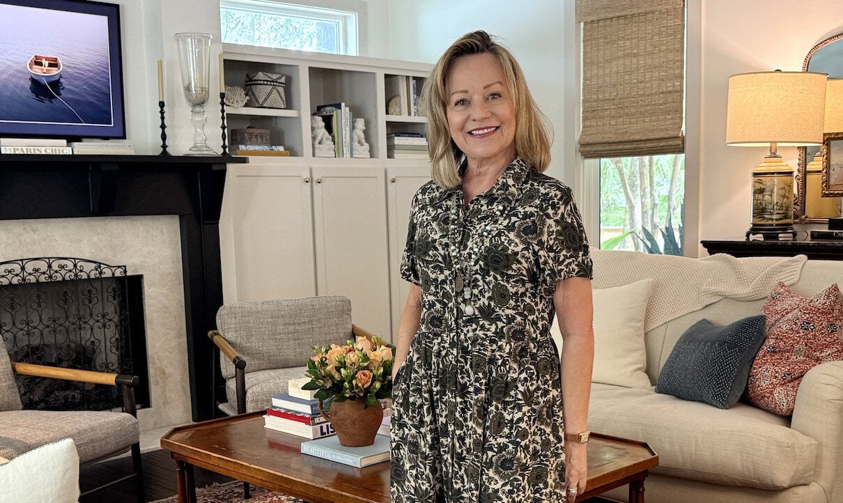 silk flowered dress